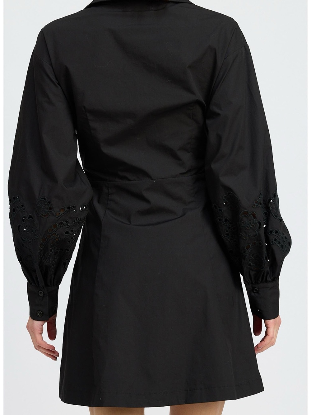 NWT Benedetta Cotton Tie-Waist Shirtdress - Picture 2 of 9